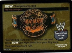 ECW Championship Belt